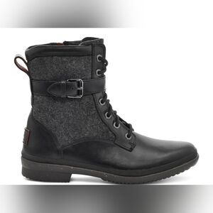 UGG Women's Black Lace-Up Boots